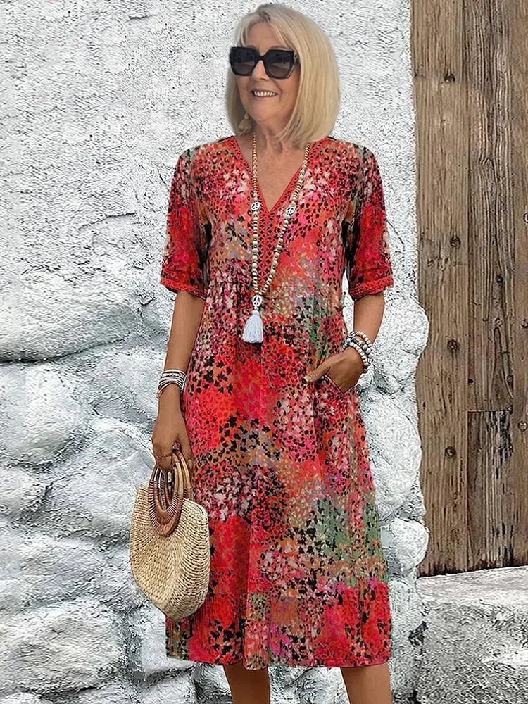 Elora™ The Wanderlust Weave Dress