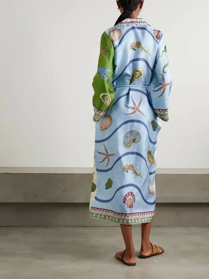 Mya™ Seaside flow Robe Dress