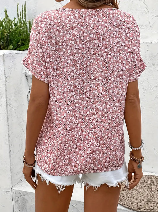 Gigi | Majestic Blouse With Floral Chic Print