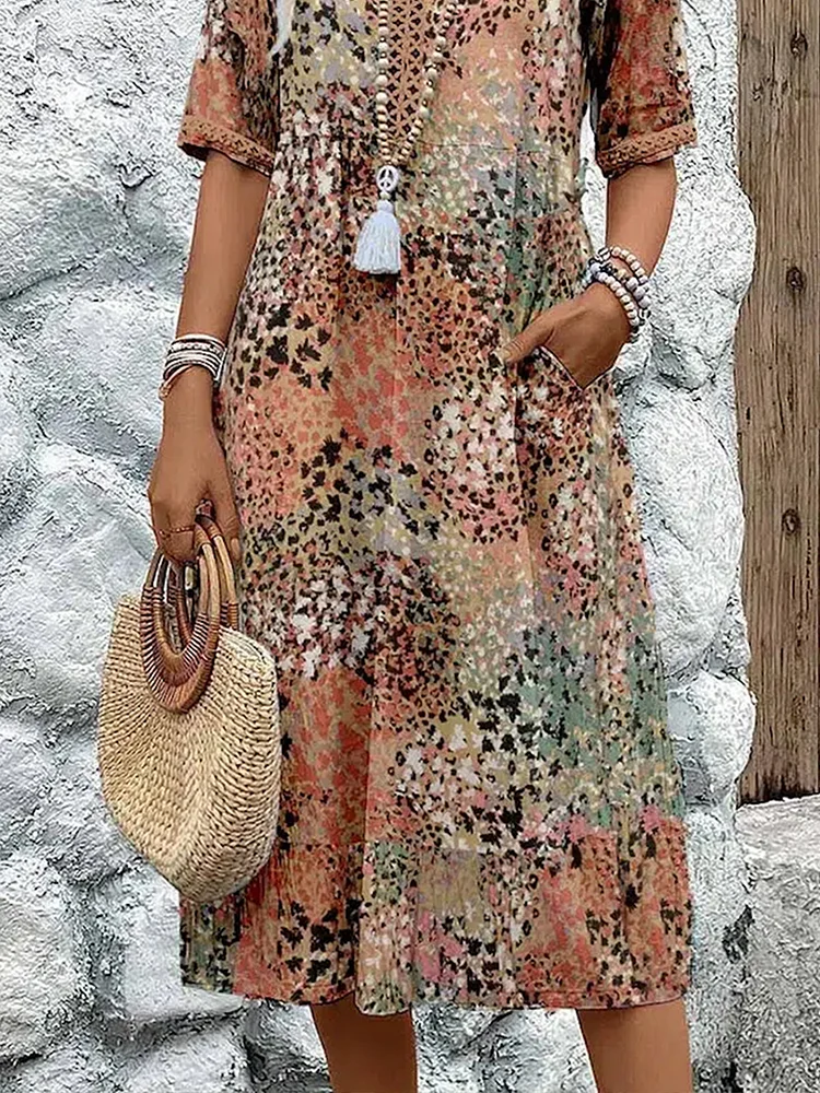 Elora™ The Wanderlust Weave Dress