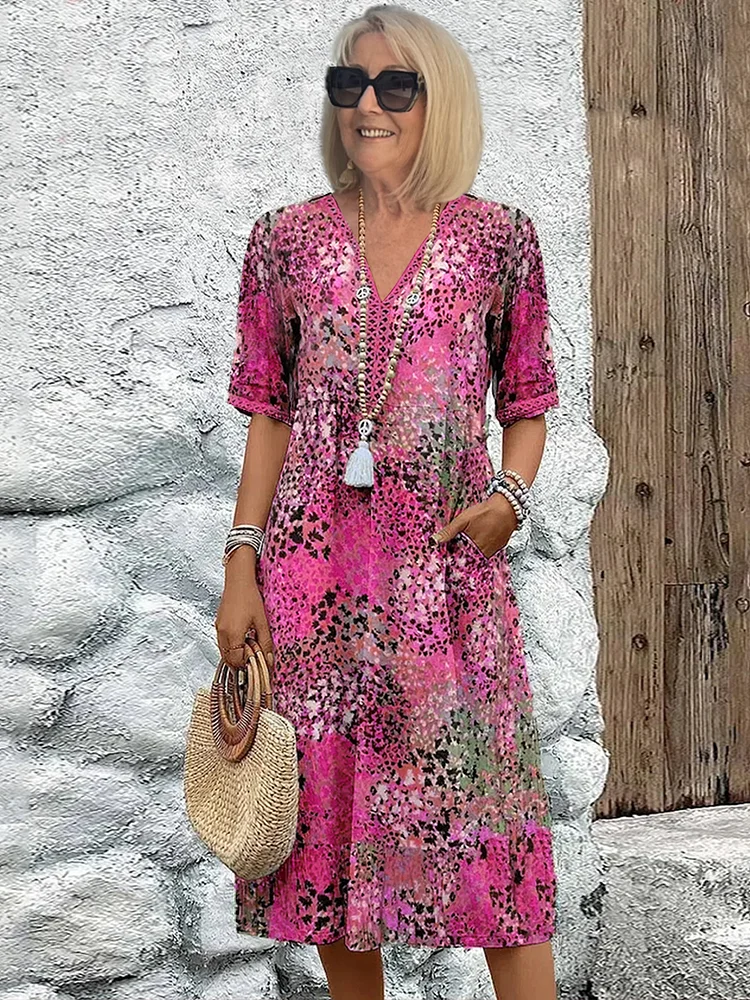 Elora™ The Wanderlust Weave Dress