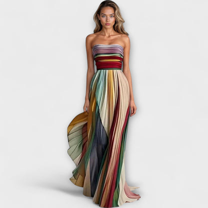 Liyah™ Golden Hour Stripe Gown