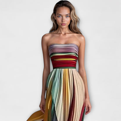 Liyah™ Golden Hour Stripe Gown